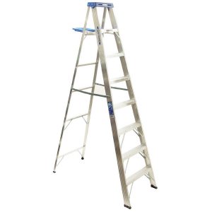 STEPLADDER 8FT ALUMINUM