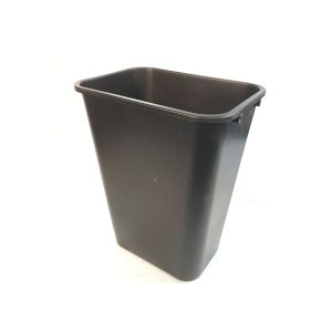 WASTEBASKET 41-1/4 QT BLACK 4PGN8