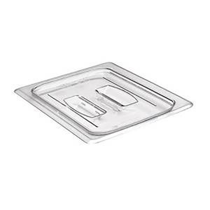 LID 1/6" CLEAR SOLID W/HANDLE 60CWCH135