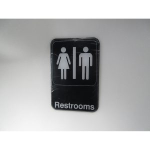 RESTROOM SIGN