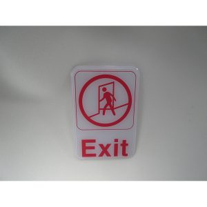 EXIT SIGN
