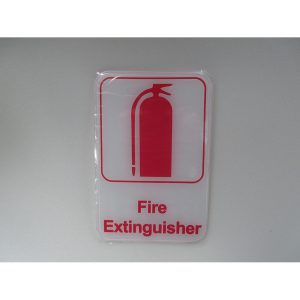 PLIS6913RD FIRE EXT. SIGN
