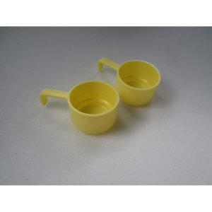 4 OZ YELLOW PORTION CUPS SET OF TWO