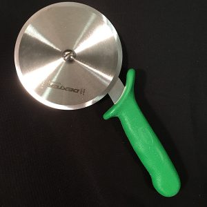 18013G PIZZA CUTTER 5" (GREEN HANDLE) PJ