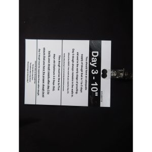 CARDS W/CLIPS/ DOUGH TRAY (SET 1-3) 10"