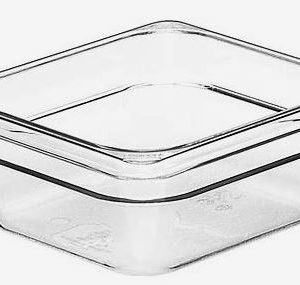 PAN 1/6"x2"D CLEAR 62CW