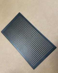 HEMMED DISK, 8"X14" CUSTOM PERF