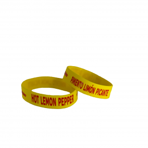 HOT LEMON PEPPER ID BAND, 2-PACK