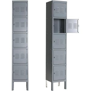 Lockers, 12" x 12" x 15" w/ 6 Openings (Beige)